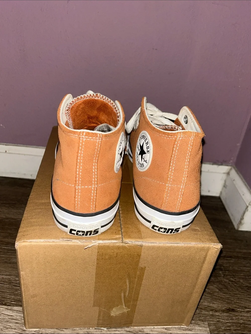 Converse Sneakers—Burnt Orange